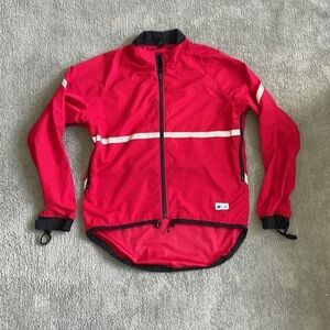 EC Mountain Equipment Coop Waterproof Jacket with Reflective Strip - Siz…
